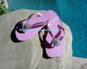 Swarovski BEDAZZLED Haviannas Flip Flops