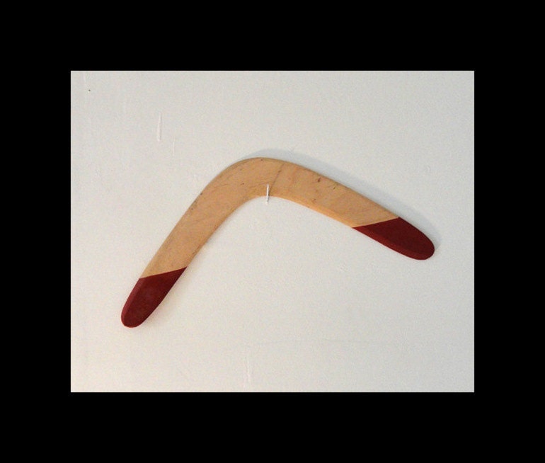 Wooden Boormerang Toy