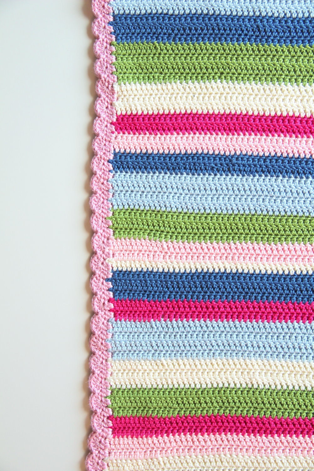 Crochet pattern baby blanket
