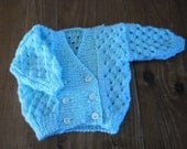 Baby Cardigan Four Sizes 3mths, 6mths,12mth 18mths