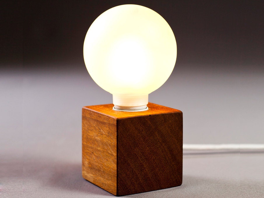 solid wood lamp "enkle"