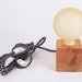 solid wood lamp "enkle"