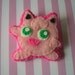 Jiggly Puff POKEMON felt brooch