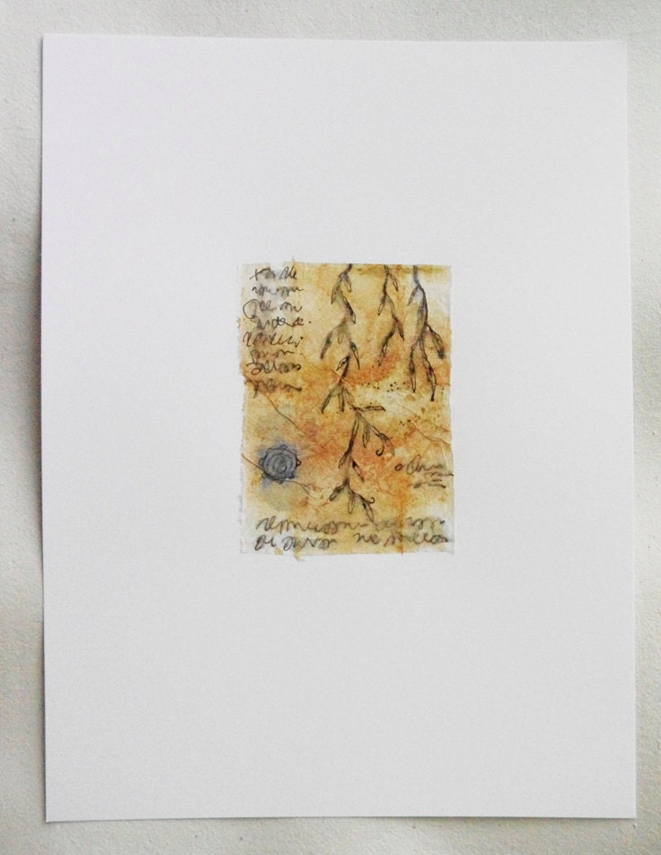 May 10, 2012 / Daily Drawing On Teabag