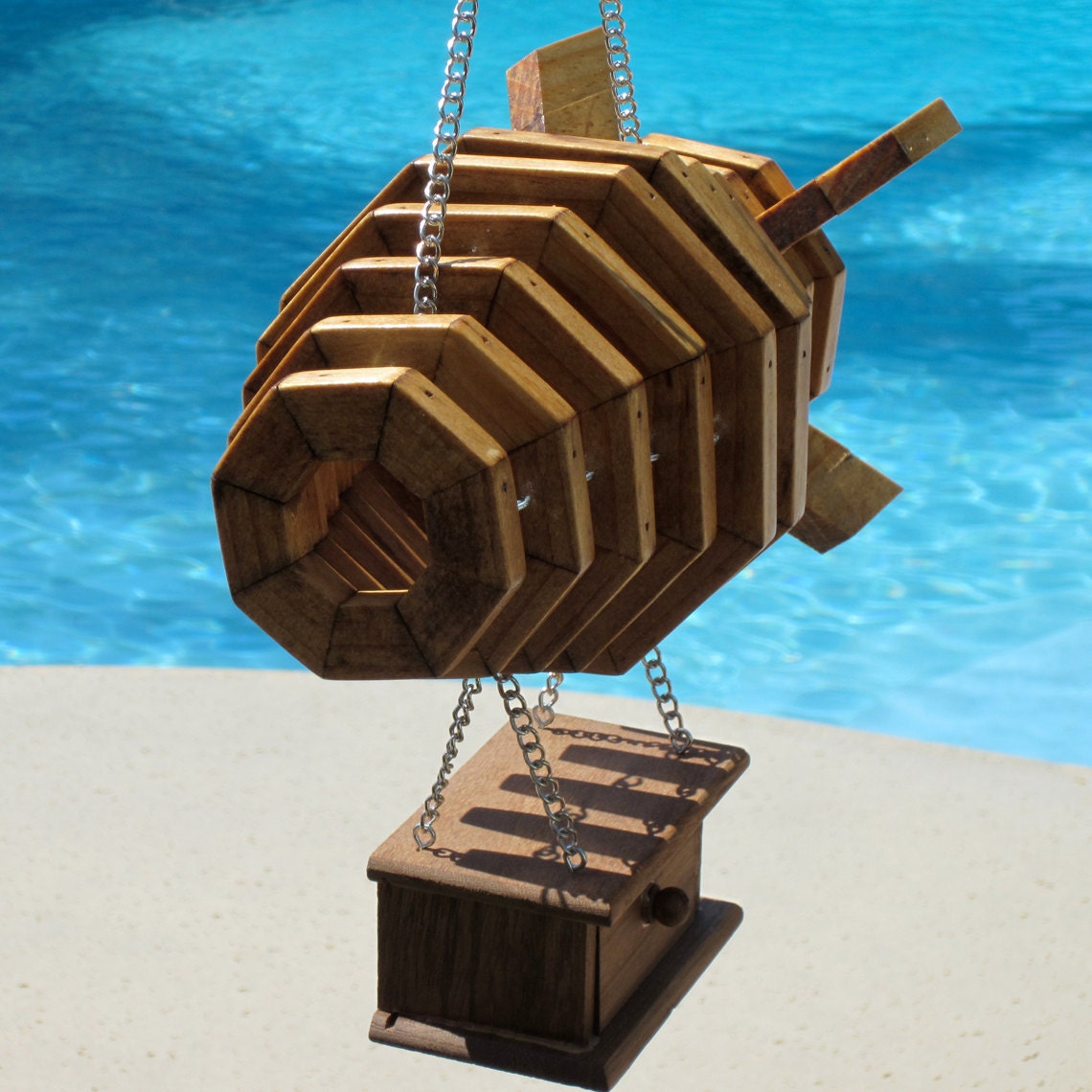 Look - Up in the sky - It's a Blimp - It's a Zeppelin - It's a Durigible - It's an Airship - White Pine - Red Mahogany