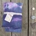 tie-dyed cotton scarf, pink and blue, psych out, modern bohemian