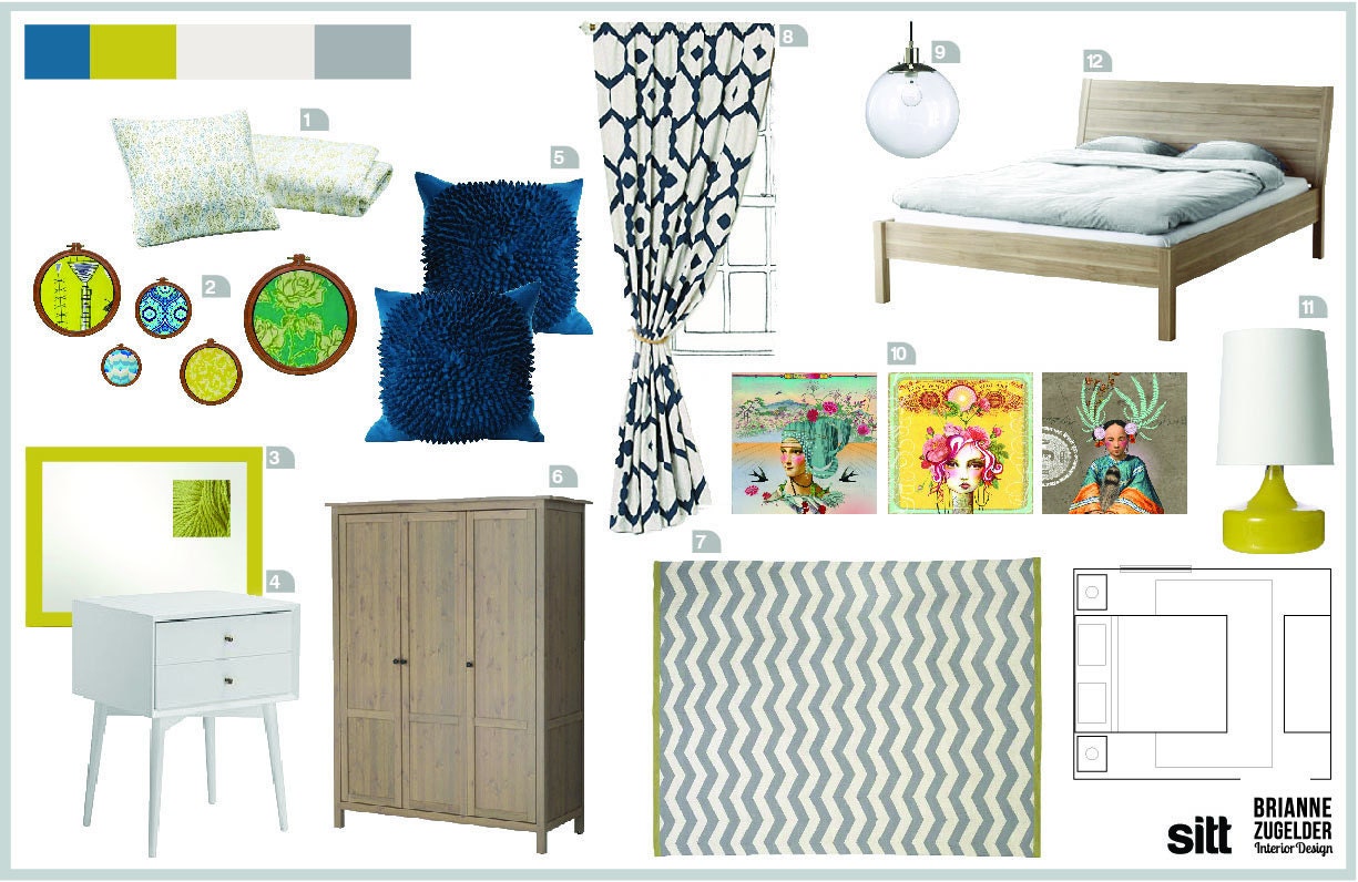 Interior Design - BEDROOM - Custom Design Plan