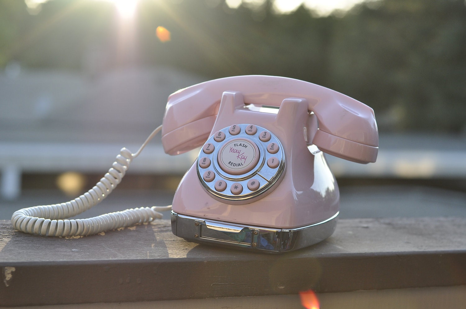 PINK vintage phone