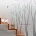 7 trees:wall decals, children wall decals,vinyl wall decal, wall stickers,nursery wall stickers,tree wall decals,tree wall art,