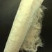 White Pearl Craft Paper for collage and textile crafts. Hand made silk paper.