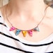 Little Bit of Bunting Beaded Necklace- MADE TO ORDER