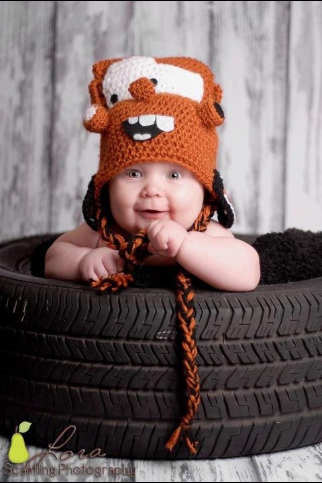 Rusty Truck Pattern (All sizes) Optional Crochet mouth