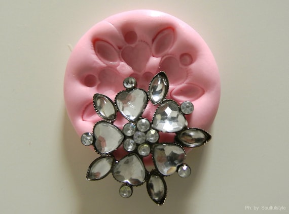 Mold for Crystal Flower 35 mm x 35 mm