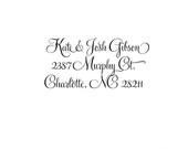 Custom Rubber Address Stamps No 21