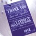 Wedding Day Thank You Guest Letter Card, Thank You Guest Note, DIY PRINTABLE, PRINTABLE