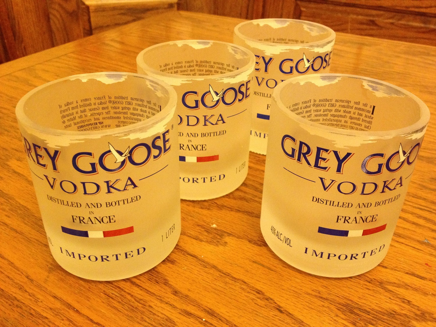 grey goose bottle cup