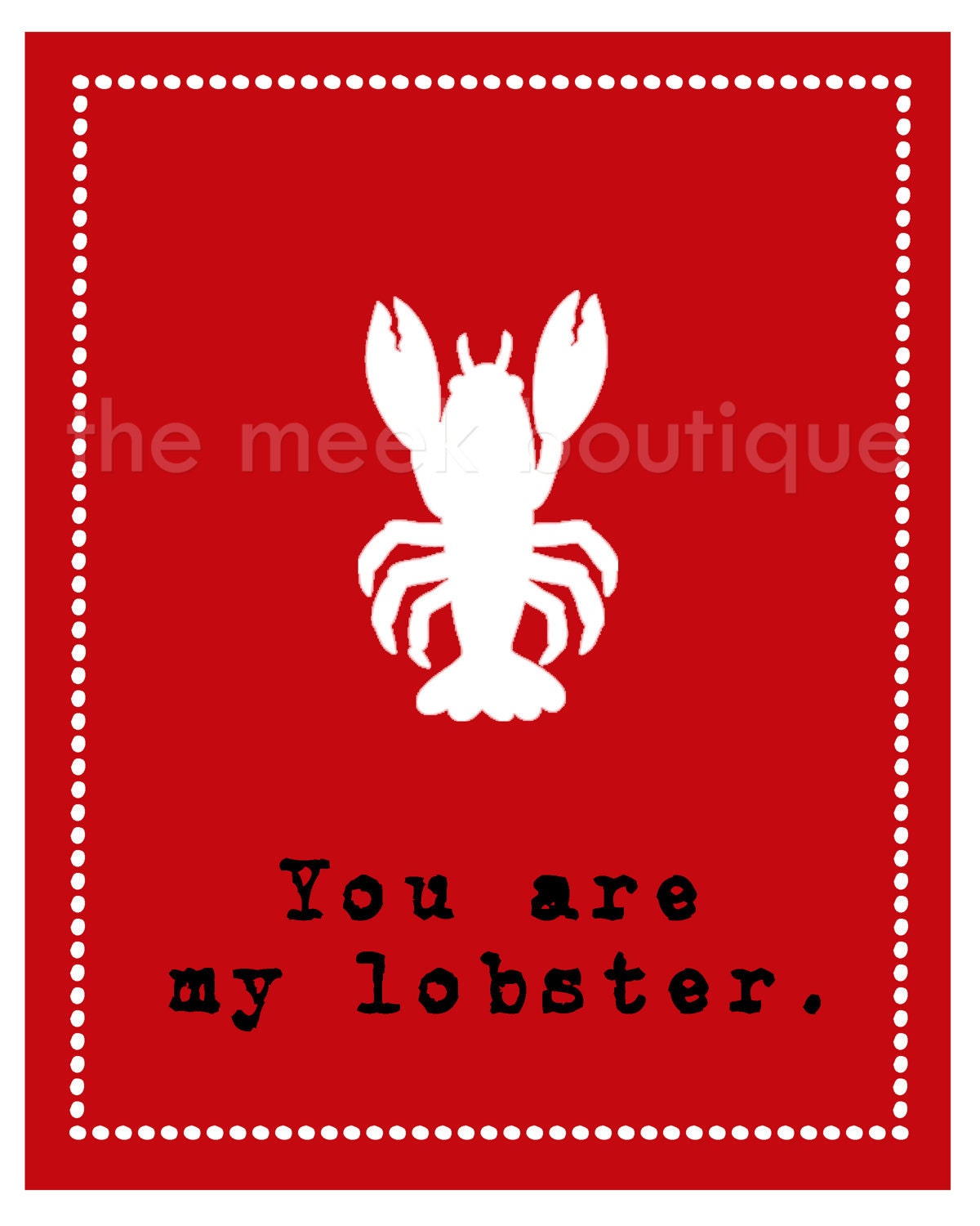 lobster in love