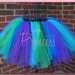 Lorelei - Purple, Turquoise, Apple Green, Royal Blue & Black Tutu - Available in Infant, Toddler, Girls, Teenager and Adult Sizes