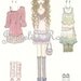 Ginny Doll - 5 1/2 x 8 1/2 Art Print