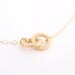 Tiny Infinity 14K gold filled necklace-simple everyday jewelry