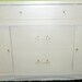 Vintage Distressed Mid Century Dresser