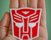 Autobot -- Embroidered Iron-on Transformers Patch