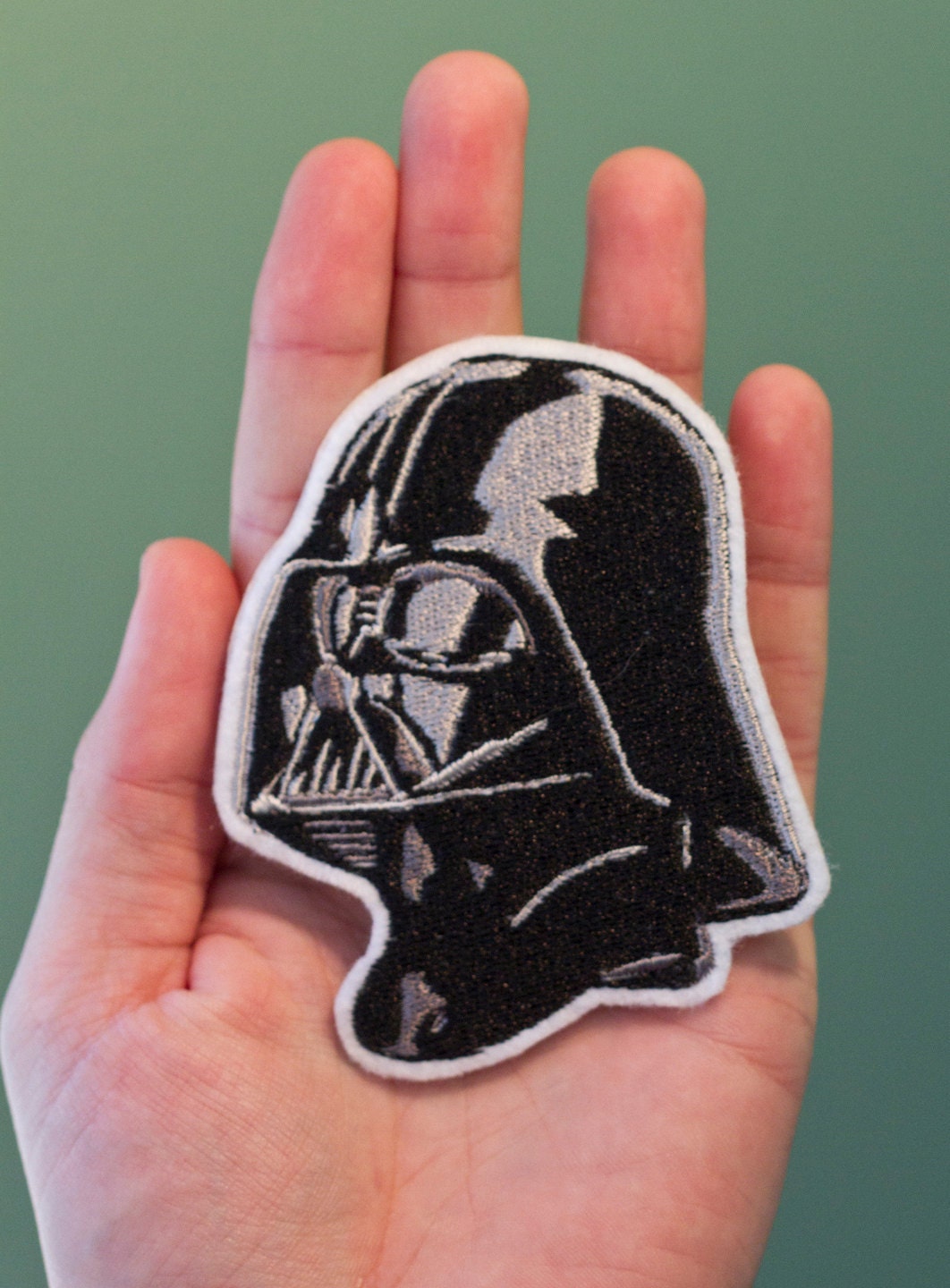Darth Vader -- Star Wars Embroidered Iron-on Patch