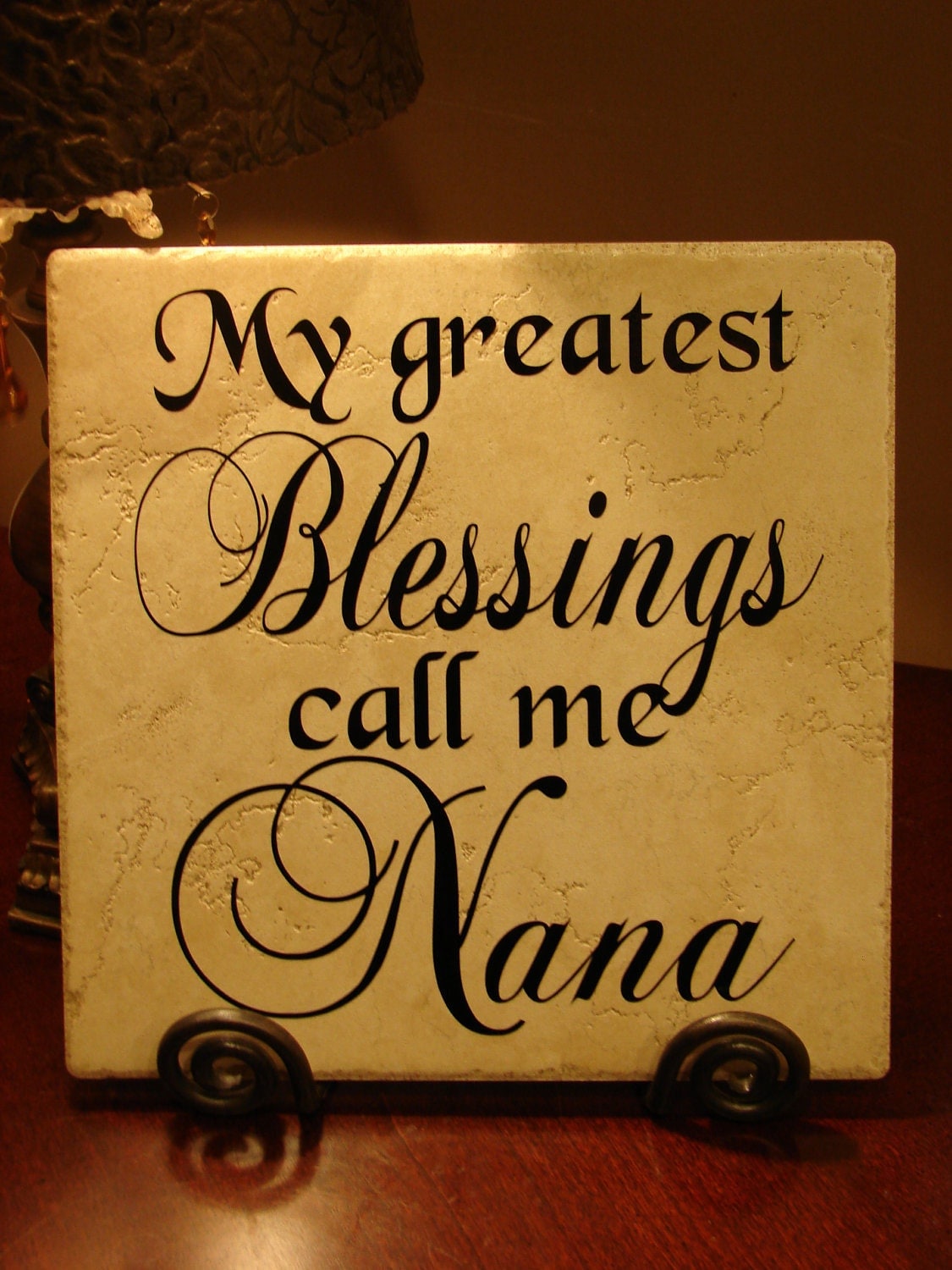 My Greatest Blessings Call Me Nana Decorative by MonogramPerfect
