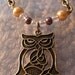 Owl Pendant Necklace