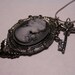 Cameo and Key Necklace