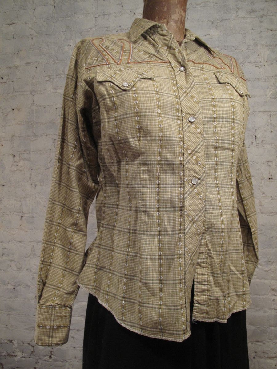 50s Collectible Western Ladies Shirt with Great Details