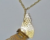 Steampunk Butterfly Necklace