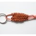 KEYRING / brown pink