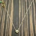 Tiny Skull Necklace - Matt 14k Gold Plated Skull Charm on Gold & White Delicate Chain with Mint Faceted Bead READY TO SHIP