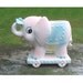 Baby Elephant Planter by Relpo - pastel pink and blue for the Nursery