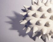 Art sculpture speech balloon by AtelierGilet - Wordless speech bubble - SHARP