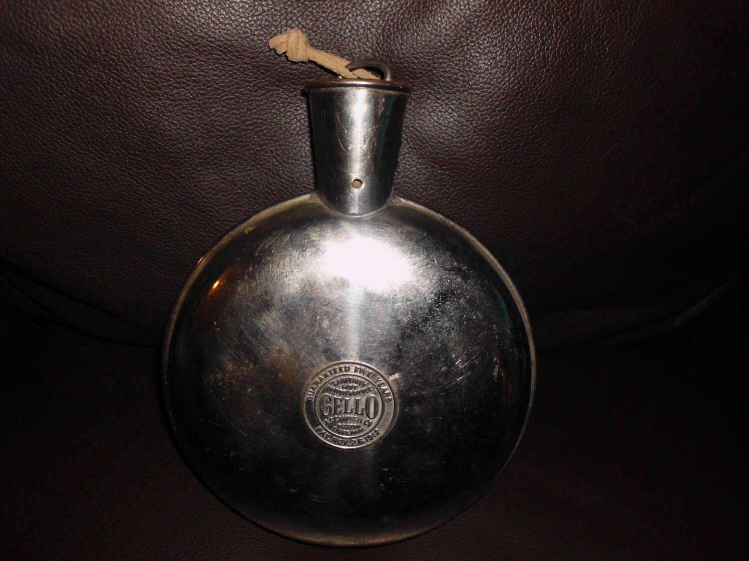 antique Hot water bottle by CELLO by paigegard on Etsy