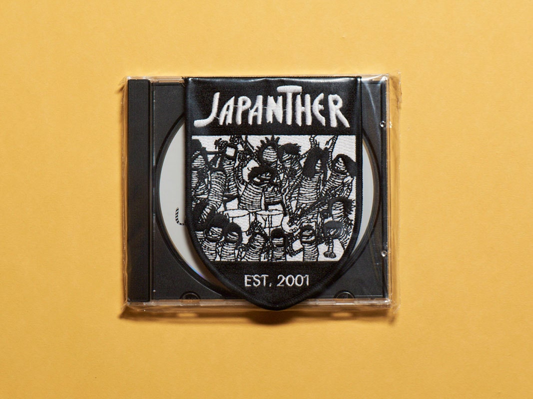 Japanther Rock N' Roll Ice Cream Patch and CD