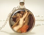 Romantic Necklace, Gifts For Her, Silver Plate (0429S1IN)