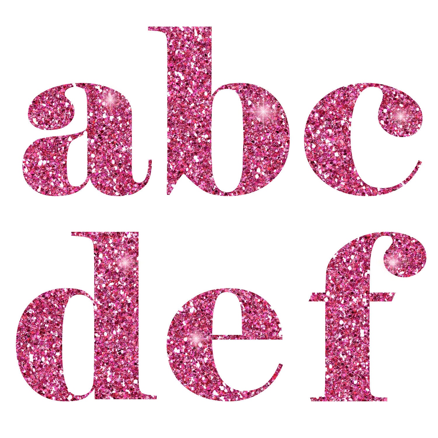 free glitter alphabet clipart - photo #45