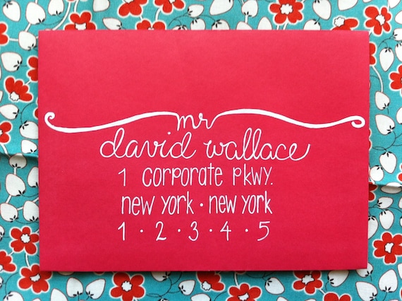 Wedding Invitation Calligraphy and Envelope Addressing