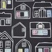 1.5 yards - Britten Hus - Ikea Home Decor fabric - 1.5 yds - LAST PIECE