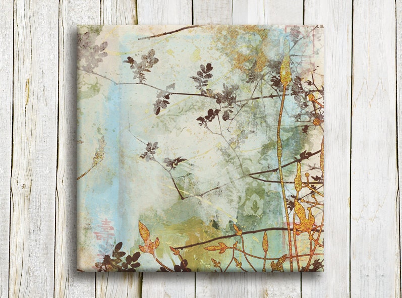 Canvas art, framed art, natural scene from nature, 30/30 cm, 12"/12", free shipping