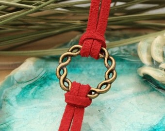 Karma bracelet- Adjustable infinity bracelet- Karma friendship bracelet