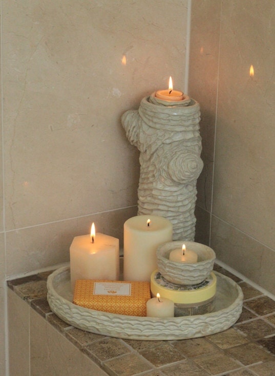 Tree Candle Holder jewelry holder keys holder