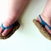 Crochet baby shoes-Flip Flops---CHOOSE YOUR COLOR-- Baby Sandals--Boy or Girl-- 0-3 months, 3-6 months, 6-12 months