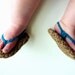 Crochet baby shoes-Flip Flops---CHOOSE YOUR COLOR-- Baby Sandals--Boy or Girl-- 0-3 months, 3-6 months, 6-12 months