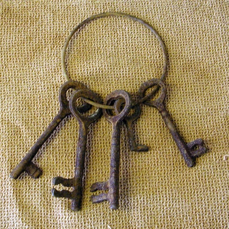 Keys Keys Keys - Rustic Iron Cabin Decor - These Guys Are Rusty