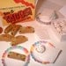 Polymer Clay mini Tacos and Cupcakes set with paper plates and napkins - Play or Hitty Scale "Party In A Box" -by TES-