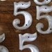 Vintage Lot Aluminum Cool Number 5
